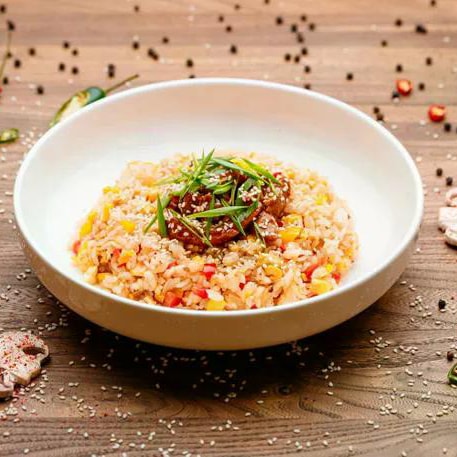 Basilic Рис с курицей и овощами